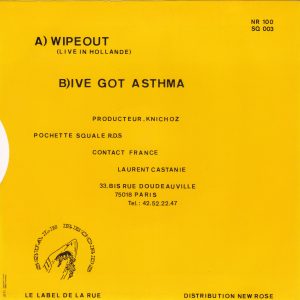 TOY DOLLS – Wipeout / Ive Got Asthma
