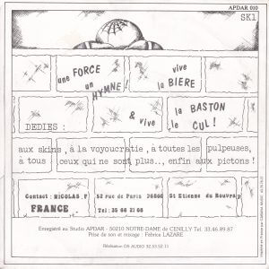 SKINKORPS – Une Force, Un Hymne ! / Vive La Bière La Baston & Vive Le Cul !
